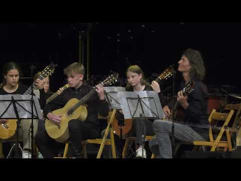 Zaključni koncert orkestrov Glasbene šole Ravne na Koroškem 2025