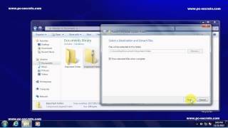 How to Unzip a File in Windows 7