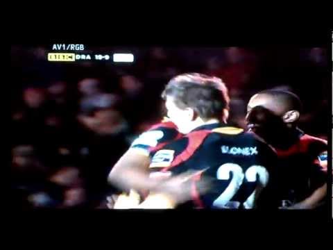 Lewis Robling Interception Try Dragons v Ospreys
