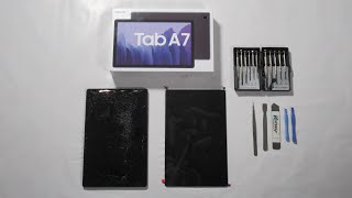 Replacing the screen Samsung Tab A7 SM-T500