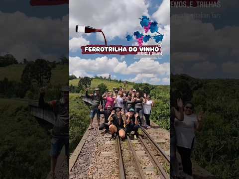 Trilha na Ferrovia do Vinho