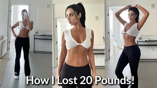 How I Lost 20 Pounds!  The stuff they don't want you to know ...