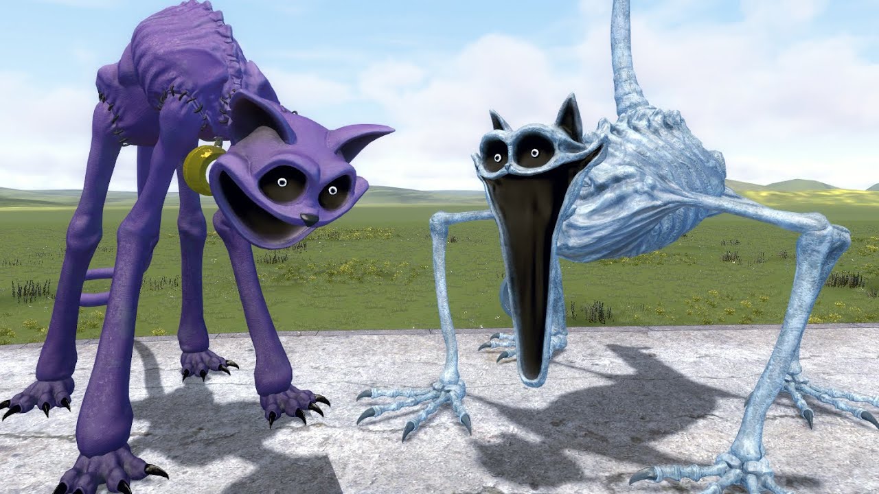 All Jumpscares Characters in Poppy Playtime Chapter 3 In Garry's Mod!