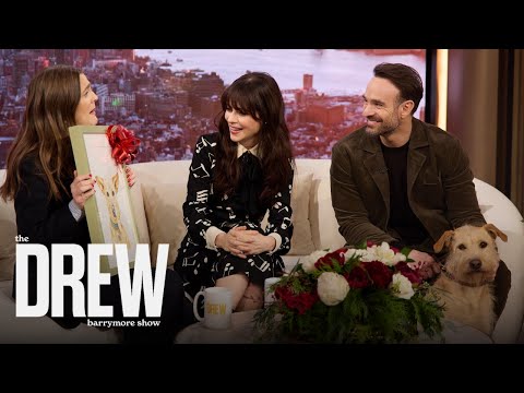 Zooey Deschanel and Charlie Cox Surprise Drew Barrymore with a Heartwarming Gift