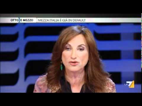 L'economista Loretta Napoleoni a Otto e mezzo del 2011 09 27.