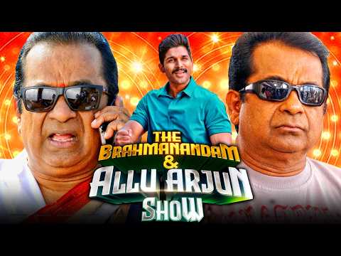 The Brahmanandam & Allu Arjun Show  Riot |  Ultimate Comedy Show |  Full Laugh  Iconic Comedy Combo
