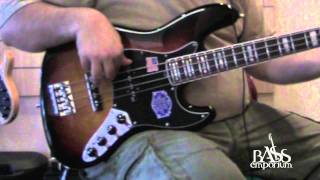 Video thumbnail for Fender American Deluxe Jazz Bass Demo by bassemporium