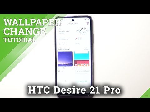 How to Change Wallpaper on Lock Screen in HTC Desire 21 Pro – Set Wallpaper on Lock Screen