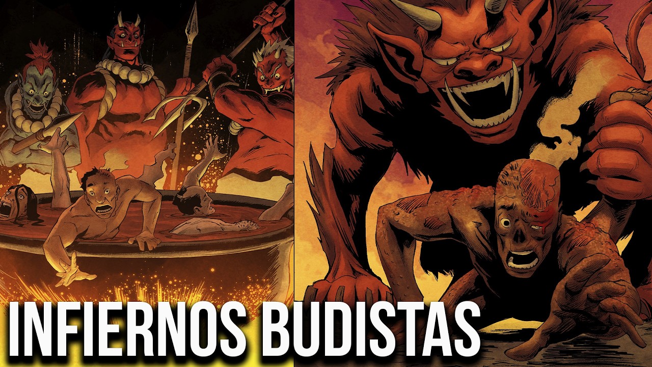 Los 8 BRUTALES Reinos Infernales del Infierno Budista