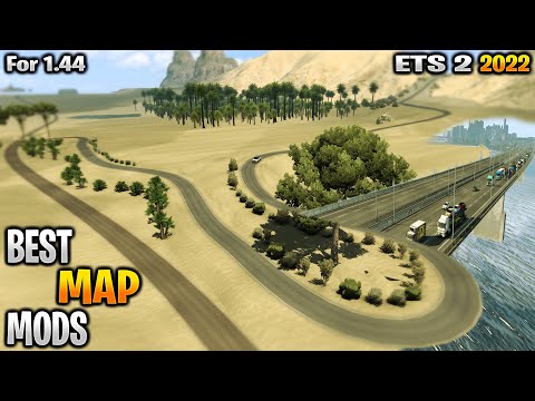 Best Map Mods for ETS2 1.44 & 1.43 | ETS2 mods