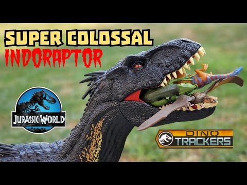 2023 Jurassic World Super Colossal Indoraptor - 2023 Dino Trackers - In Hand Review!!!