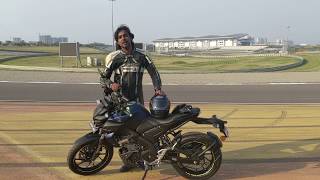 Yamaha MT-15 India review/Hindi/top speed/racetrack