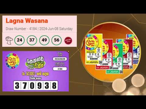DLB Today All Lottery Results 2024.06.08 | අද සියලුම ලොතරැයි ප්‍රතිඵල#nlb #dlb  #lottery #results