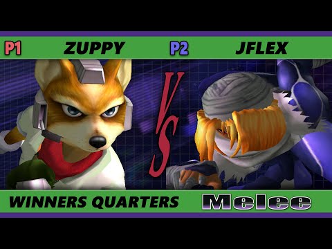 S@X 396 Online Winners Quarters - Zuppy (Fox) Vs. Jflex (Sheik) Smash Melee - SSBM
