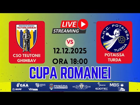Cupa României: CSO Teutonii Ghimbav - AHC Potaissa Turda (12.12.2025)