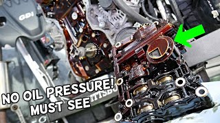 HYUNDAI SANTA FE NO OIL PRESSURE OR LOW OIL PRESSURE FIX