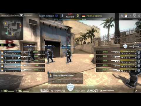Counter Pit League KINGUIN vs PENTA map1 mirage