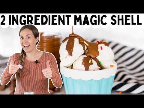 Magic Chocolate Shell Ice Cream Topping