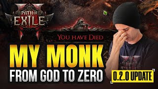Path of Exile 0.2.0 Hit My Monk Like a Truck... In Reverse