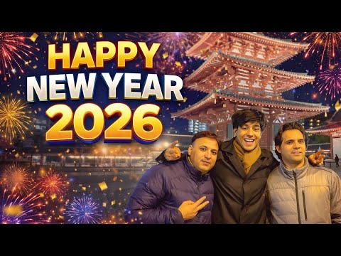 Happy New Year Vlog 😍 In JAPAN 🇯🇵 