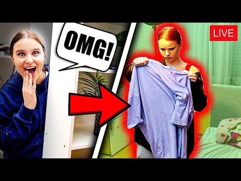 GEHEIMEN RAUM BAUEN und  Schwester beobachten ! 🤫🏡 (Sorry Egg) - Celina