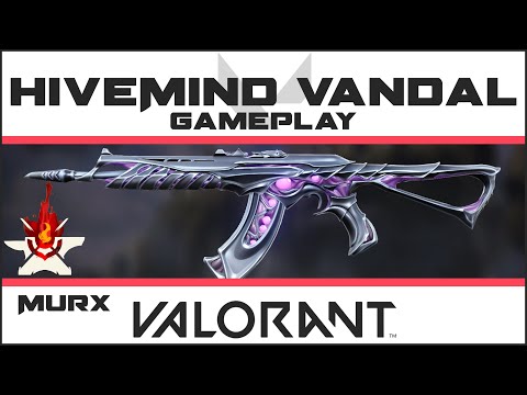 Hivemind Vandal VALORANT Skin GAMEPLAY | Act 2 Battle Pass Skins Showcase