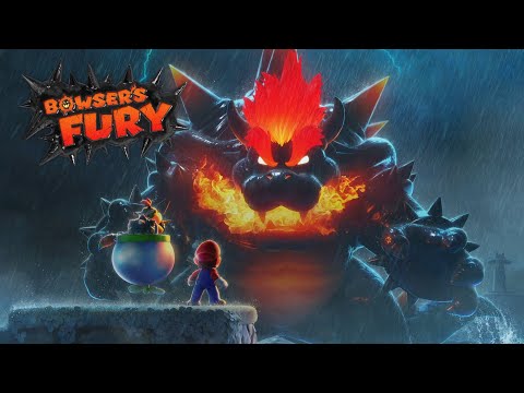 (2-Players) Bowser's Fury - 100% Full Game Playthrough!!