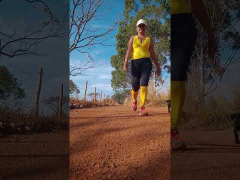 Caminhada sertaneja Comunidade Santa Rita município Vianópolis Goiás Brasil