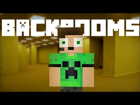 Recree los Backrooms en Minecraft bedrock...