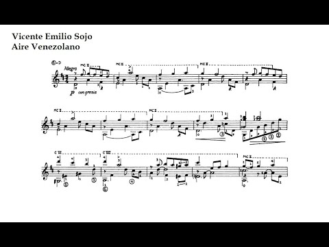 Vicente E. Sojo. Aire Venezolano