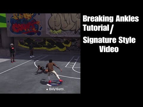 NBA 2K18 MyPark How To Break Ankles Tutorial · Signature Styles REVEALED · More Vids Coming