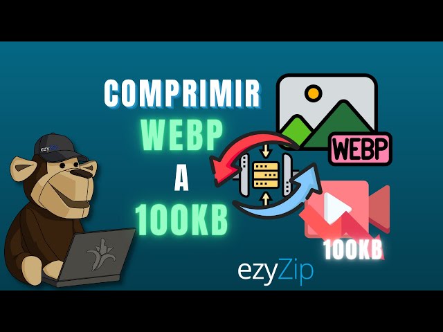 Cómo reducir el tamaño de WEBP a 100kb
