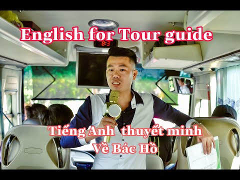 Entrada do guia turístico -Inglês para guia turístico