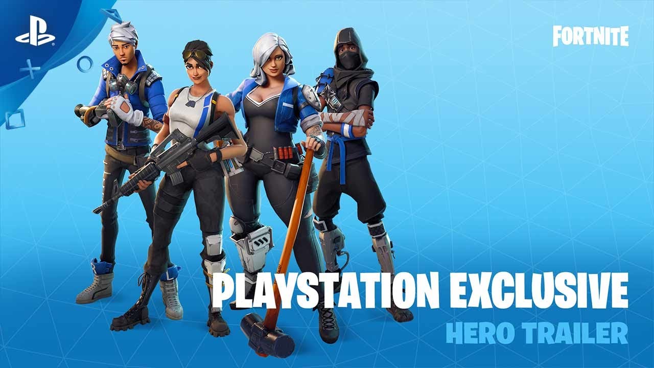 Fortnite ist hier – mit PS4-exklusiven Helden