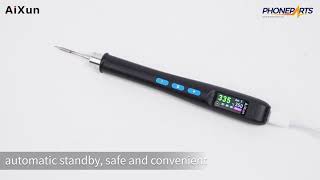 AiXun T208 Mini Soldering Station – Compact Precision for Pro Repairs
