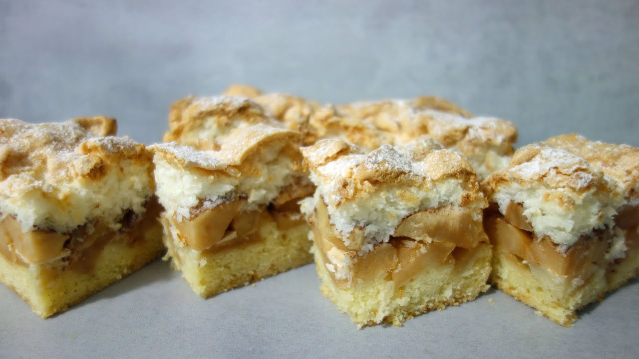 Szarlotka z bezą – najlepszy przepis na domowe ciasto z jabłkami | Henia...