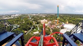 SheiKra Front Row POV Ride at Busch Gardens Tampa 