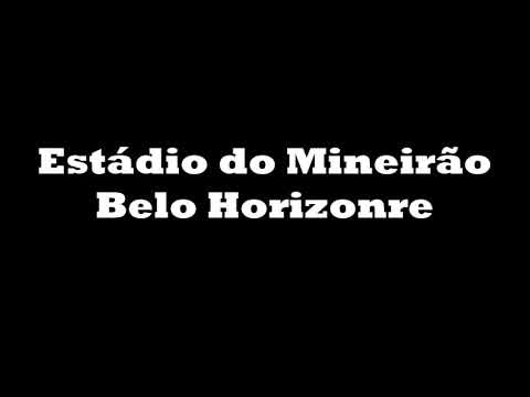 Estádio do Mineirão em Belo Horizonte,antes do começo da partida entre Cruzeiro e Atlético Mineiro