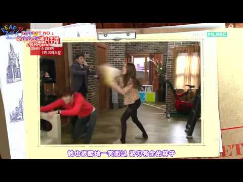 [中字]120712 MBC MUSIC SECRET No.1 冰山公主 Jessica&Krystal CUT