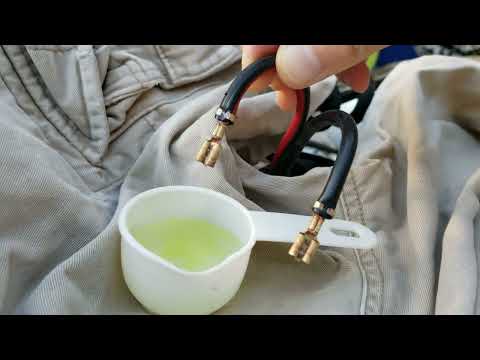 Cleaning corroded copper or brass connectors quickly