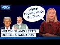 Meloni CPAC Speech Giorgia Meloni S Shoutout For PM Modi Trump Slams Global Left Politicians