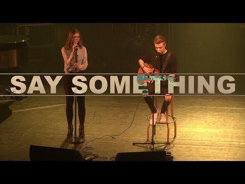 Say something - A Great Big World, Christina Aguilera / Cover by Tom Joway, Léa Bastien