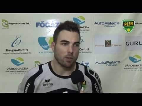 Kocsi András interjú (PLER-Budapest - Grundfos Tatabánya KC) 2014.12.06.