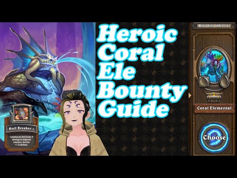 Heroic Coral Elemental Bounty Guide For Karathress Equipment Unlock! | Hearthstone Mercenaries