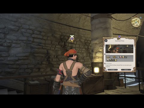 FFXIV Blacksmith Class Quest: Hammer Time
