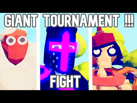 TABS GIANT TOURNAMENT - WHO IS THE BEST - TABS MODS - TABS TOURNAMENT - TABS ALL SECRET UNITS