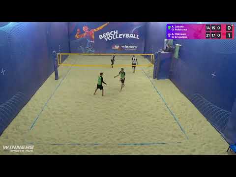 14:00 A. Zabuha / O. Polishchuk - A. Matvieiev / O. Kryvoshap 27.02.2023 | Winners Beach Volleyball