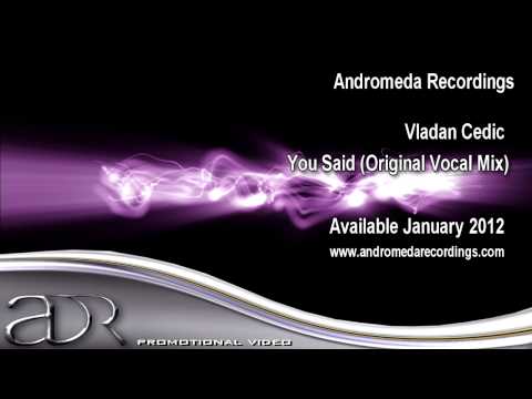 Vladan Čedić - You Said (Original Mix)