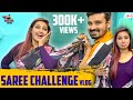 A Saree Challenge Vlog Myna Nandhini Fun With Yogesh Myna Wings
