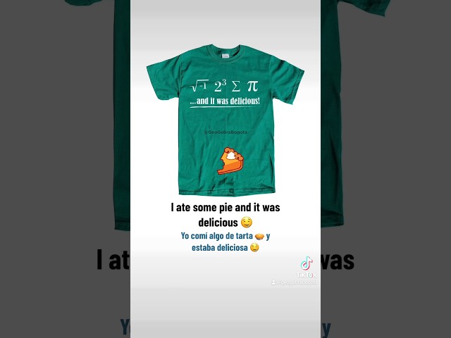 Vídeo relacionado con Camiseta geek de fórmula matemática para profesor de matemáticas Manga Larga